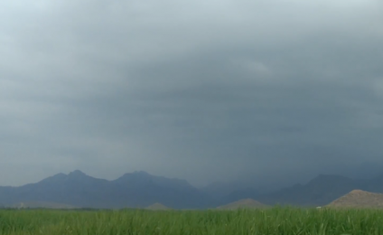 Zona de Quebradas de San Carlos y San Ildefonso con lluvias extremas en la parte alta detrás del cerro Centinela