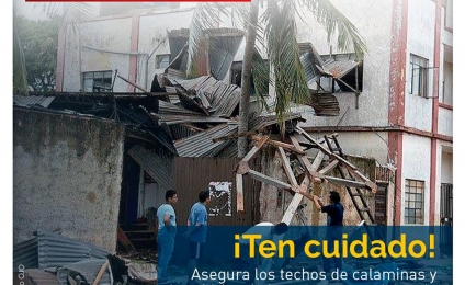 Advertencia zona costera  - Ante el pronóstico de incremento de vientos en la costa del 16 al 19 de mayo, el #COENRecomienda