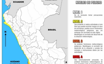 Advertencia - INCREMENTO DE VIENTO EN LA COSTA