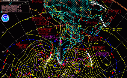 NOAA - Pronostico Quantitativo DEL 15al20Mayo 2018
