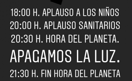 HOY ES LA HORA DEL PLANETA - ESTA ES NUESTRA AGENDA