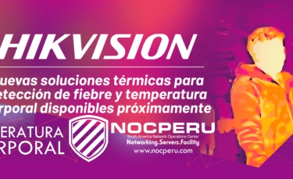 NUEVAS CÁMARAS CON MEDIDA DE TEMPERATURA TÉRMICA